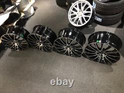 Ex Display 18 Mercedes Turbine Style Black&Pol Alloy Wheels A-Class B-Class CLA