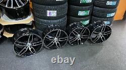 Ex Display 18 Mercedes sport Style Black & Pol Alloy Wheels A-Class B-Class CLA