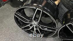 Ex Display 18 Mercedes sport Style Black & Pol Alloy Wheels A-Class B-Class CLA