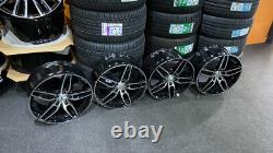 Ex Display 18 Mercedes sport Style Black & Pol Alloy Wheels C-Class E-Class +