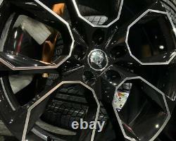 Ex Display 18 Skoda VRS Style Gloss Black Alloy Wheels 5x112 8Jx18 ET45