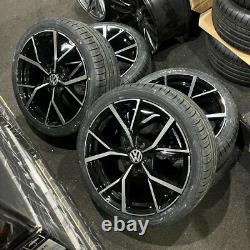 Ex Display 18 VW GolfR Estoril Style Alloy Wheels And 225/40/18 Tyres GTD GTI