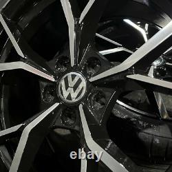Ex Display 18 VW GolfR Estoril Style Alloy Wheels And 225/40/18 Tyres GTD GTI