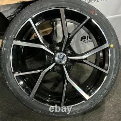 Ex Display 18 VW GolfR Estoril Style Alloy Wheels And 225/40/18 Tyres GTD GTI