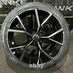 Ex Display 18 VW GolfR Estoril Style Alloy Wheels And 225/40/18 Tyres GTD GTI