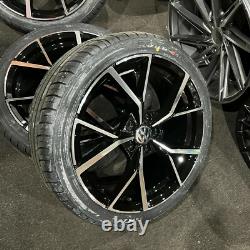 Ex Display 18 VW GolfR Estoril Style Alloy Wheels And 225/40/18 Tyres GTD GTI