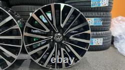Ex Display 18 VW T5 T6 Palmerston Style Alloy Wheels 5x120 ET50 65.1CB
