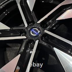 Ex Display 18 Volvo R design4 Style Gloss Black/Pol Alloy Wheels V40 C30 + more