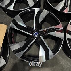 Ex Display 18 Volvo R design4 Style Gloss Black/Pol Alloy Wheels V40 C30 + more