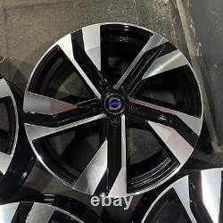 Ex Display 18 Volvo R design4 Style Gloss Black/Pol Alloy Wheels V40 C30 + more