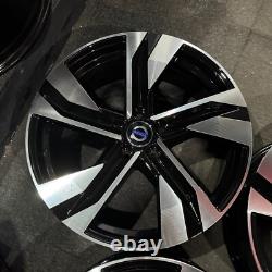 Ex Display 18 Volvo R design4 Style Gloss Black/Pol Alloy Wheels V40 C30 + more