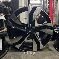Ex Display 18 Volvo R design4 Style Gloss Black/Pol Alloy Wheels V40 C30 + more