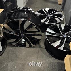 Ex Display 18 Volvo R design4 Style Gloss Black/Pol Alloy Wheels V40 C30 + more