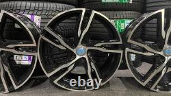 Ex Display 18 Volvo R design Style Gloss Black/Pol Alloy Wheels V40 C30 + more