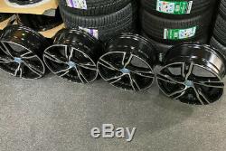 Ex Display 18 Volvo R design Style Gloss Black/Pol Alloy Wheels V40 C30 + more