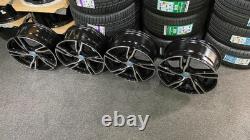 Ex Display 18 Volvo R design Style Gloss Black/Pol Alloy Wheels V40 C30 + more