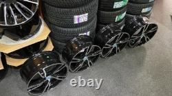 Ex Display 18 Volvo R design Style Gloss Black/Pol Alloy Wheels V40 C30 + more