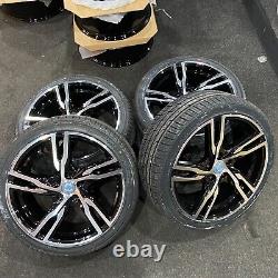 Ex Display 18 Volvo V40 C30 R design Style Black Alloy Wheels & 225/40/18 Tyres