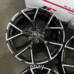 Ex Display 19 Audi 2023 RS3 Style Black/Pol Alloy Wheels 8Jx19 ET42 A3 S3
