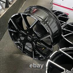 Ex Display 19 Audi 2023 RS3 Style Black/Pol Alloy Wheels 8Jx19 ET42 A3 S3