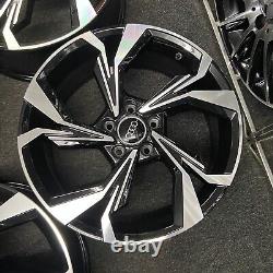 Ex Display 19 Audi A3 2021 S-line Style Black/Pol Alloy Wheels 8Jx19 ET45 A3 S3