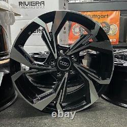 Ex Display 19 Audi A3 2021 S-line Style Black/Pol Alloy Wheels 8Jx19 ET45 A3 S3