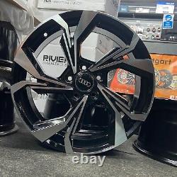 Ex Display 19 Audi A3 2021 S-line Style Black/Pol Alloy Wheels 8Jx19 ET45 A3 S3