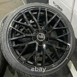 Ex Display 19 Audi R8 Style Black Alloy Wheels & 235/35/19 Tyres A3 S3 + More