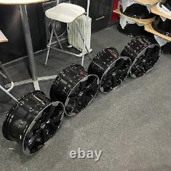 Ex Display 19 Audi RS3 Rotor Style Alloy Wheels Gloss Black Audi A3 S3 + more