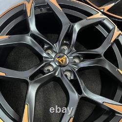 Ex Display 19 Cupra 5-T style Satin Black/Bronze alloy wheels Seat, Cupra +