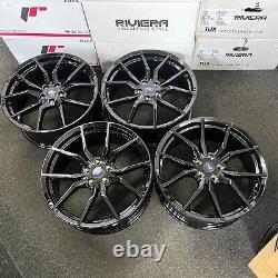 Ex Display 19 Ford RS style Gloss Black alloy wheels Focus Connect Kuga + more