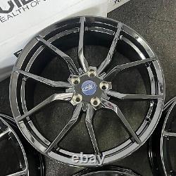 Ex Display 19 Ford RS style Gloss Black alloy wheels Focus Connect Kuga + more