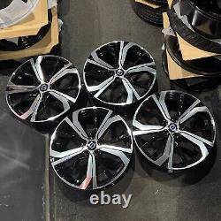 Ex Display 19 Volvo R design5 Style Gloss Black/Pol Alloy Wheels V40 C30 + more