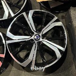 Ex Display 19 Volvo R design5 Style Gloss Black/Pol Alloy Wheels V40 C30 + more