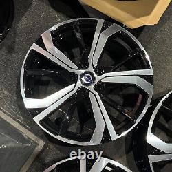 Ex Display 19 Volvo R design5 Style Gloss Black/Pol Alloy Wheels V40 C30 + more