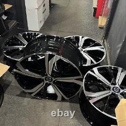 Ex Display 19 Volvo R design5 Style Gloss Black/Pol Alloy Wheels V40 C30 + more