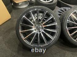 Ex Display 20 Mercedes AMG Turbine style Alloy Wheels 2453520 2753020 Tyres