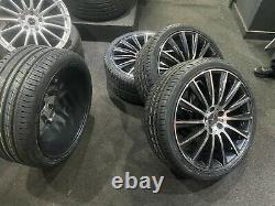Ex Display 20 Mercedes AMG Turbine style Alloy Wheels 2453520 2753020 Tyres