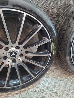 Ex Display 20 Mercedes AMG Turbine style Alloy Wheels 2453520 Tyres (Replica)