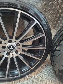 Ex Display 20 Mercedes AMG Turbine style Alloy Wheels 2453520 Tyres (Replica)