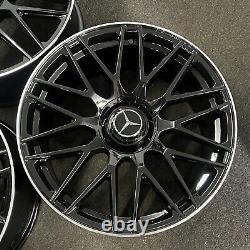 Ex Display 22 Black Mercedes AMG SL63 Style Alloy wheels 10J/11.5J GLE + More