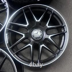 Ex Display 22 Matt Black Mercedes AMG Style Alloy wheels 10Jx22 ET30 G-Wagen