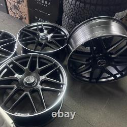 Ex Display 22 Matt Black Mercedes AMG Style Alloy wheels 10Jx22 ET30 G-Wagen