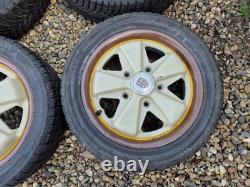 FLAT-4 Fuch Style 15 Alloy wheels 5x130 VW Beetle Bus Porsche Fitment