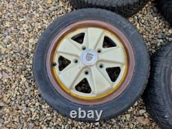 FLAT-4 Fuch Style 15 Alloy wheels 5x130 VW Beetle Bus Porsche Fitment