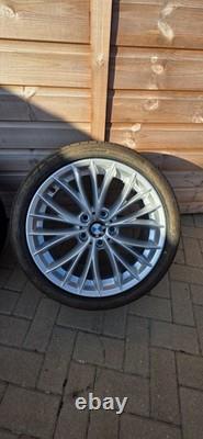 FRESHLY REFURBISHED Bmw Style 342 18 Inch Alloy Wheels Staggered Oem Genuine
