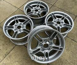 FULLY Refurbished Genuine BMW Style 66 Alloy Wheels! 8J E46 E39 Bargain