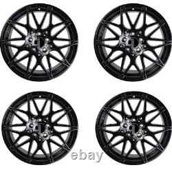 For Bmw 4 Series F32 F33 F36 20 Competition 666m Style Alloy Wheels & Tyres 4x