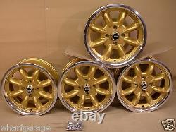 Ford Capri Cortina Escort6x15 Dish Alloy Wheel Set Jbw Minilight Style 15 X 6