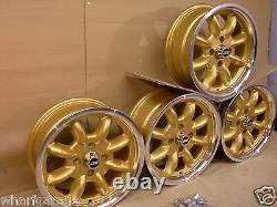 Ford Capri Cortina Escort6x15 Dish Alloy Wheel Set Jbw Minilight Style 15 X 6